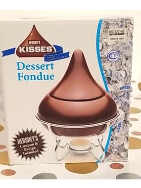 Hershey's Kisses Chocolate Brown Dessert Fondue